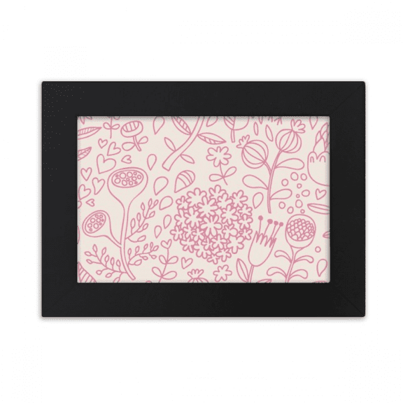 Drawing Powder Flower Paint Desktop Photo Frame Ornaments Picture Art Painting
