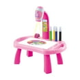 thumbnail image 1 of Drawing Projector Table Kids Art Toy with Light Music Smart Projection Desk Erasable Doodle Board Painting Machine Educational Learning for Children, 1 of 5