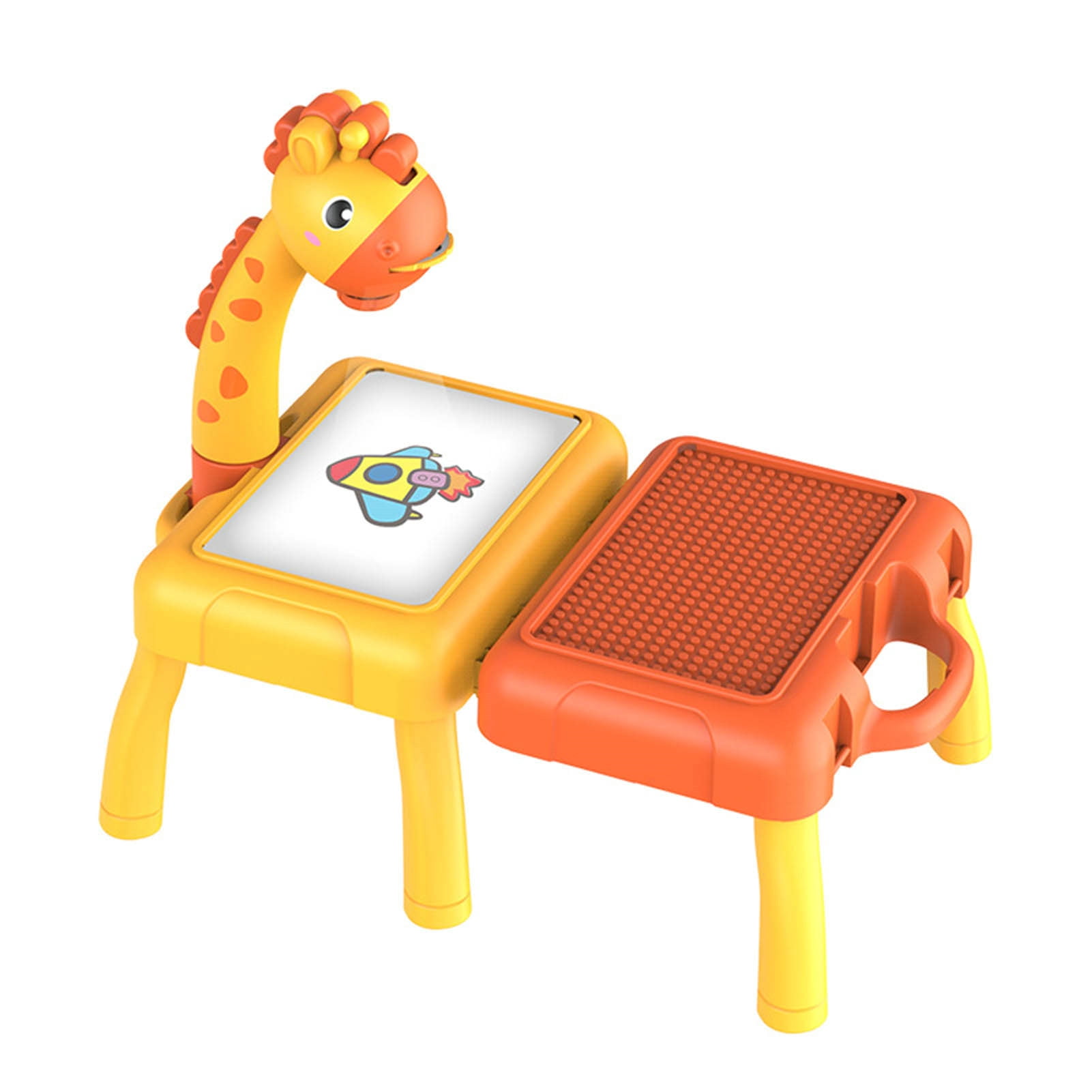 DINOSAUR TABLE WITH PROJECTOR FOR DRAWING + ACCESSORIES COLOUR BLUE, Toys  \ Blackboards