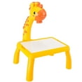 thumbnail image 1 of Drawing Projector Table, Trace and Paint Drawing Board with Light & Music, Smart Projector Sketcher Desk, for Ages 5-7, 4 Year Old Girl Birthday Gifts, Yellow, 1 of 8