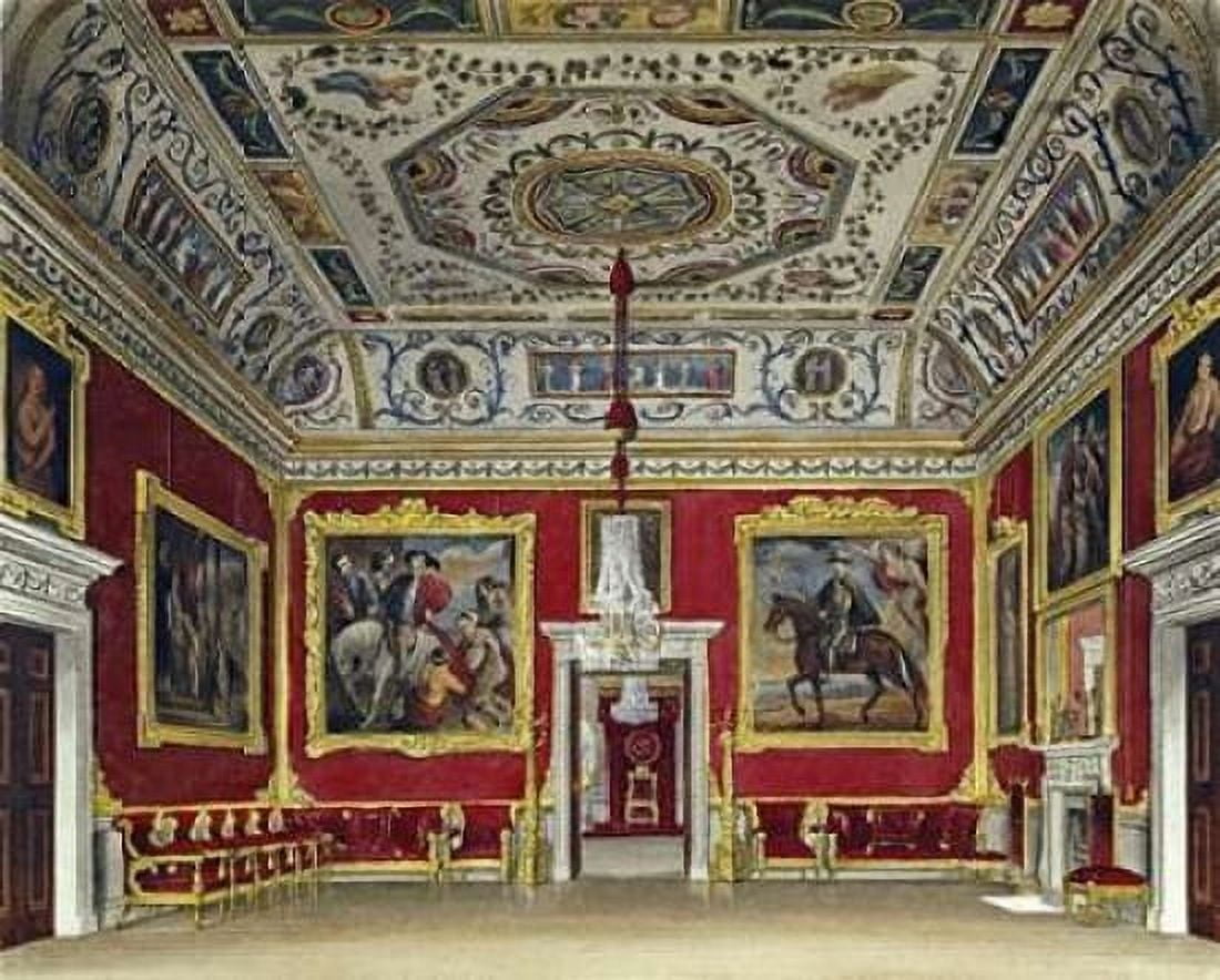 Drawing Room Buckingham House Canvas Art - I Stephanoff (20 x 24)