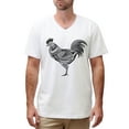 thumbnail image 1 of Drawing Rooster In Graphic Style Printed Cotton Men T-shirt MTS_02 XL, 1 of 1