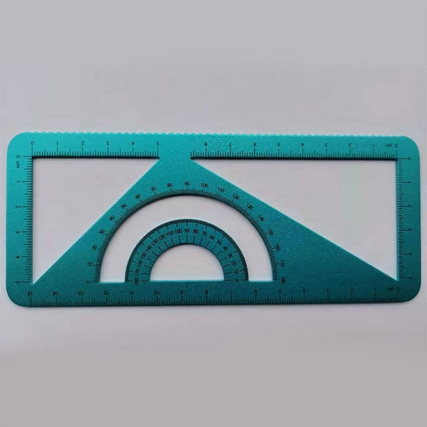 Drawing Ruler Tool Metal Scale Drawing Accessory Ruler Office