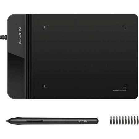 Drawing Tablet XPPen G430S OSU, Graphic Drawing Tablet with 8192 Levels Pressure Battery-Free Stylus, 4 x 3 inch Ultrathin, for OSU Game, Online Teaching Compatible with Window/Mac Black