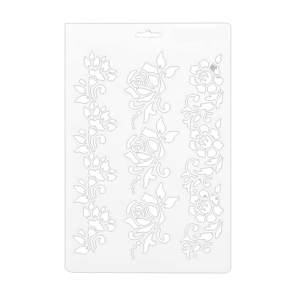 Drawing Template A4 Size Plastic Material Hollow Diy Handmade Album Material