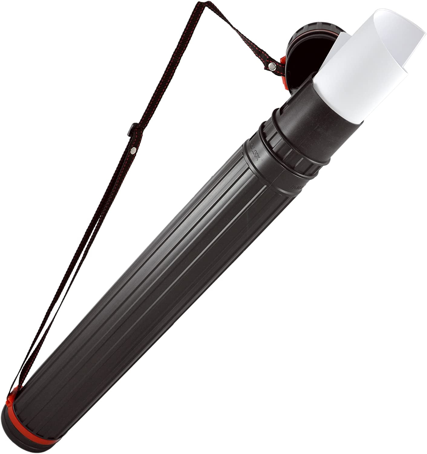 Black Telescoping Drafting Tube: Diameter: 7 1/4 inch, Length: 42 to 62  inches, 42” - Drafting Tube - King Soopers