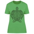thumbnail image 1 of Drawing Turtle Art Graphic T-Shirt Women -Image by Shutterstock, Female XX-Large, 1 of 2