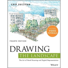 Drawing the Landscape: The Art of Hand Drawing and Digital Representation (Paperback)