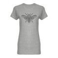 thumbnail image 1 of Drawn Bee T-Shirt Women -Image by Shutterstock, Female Medium, 1 of 2