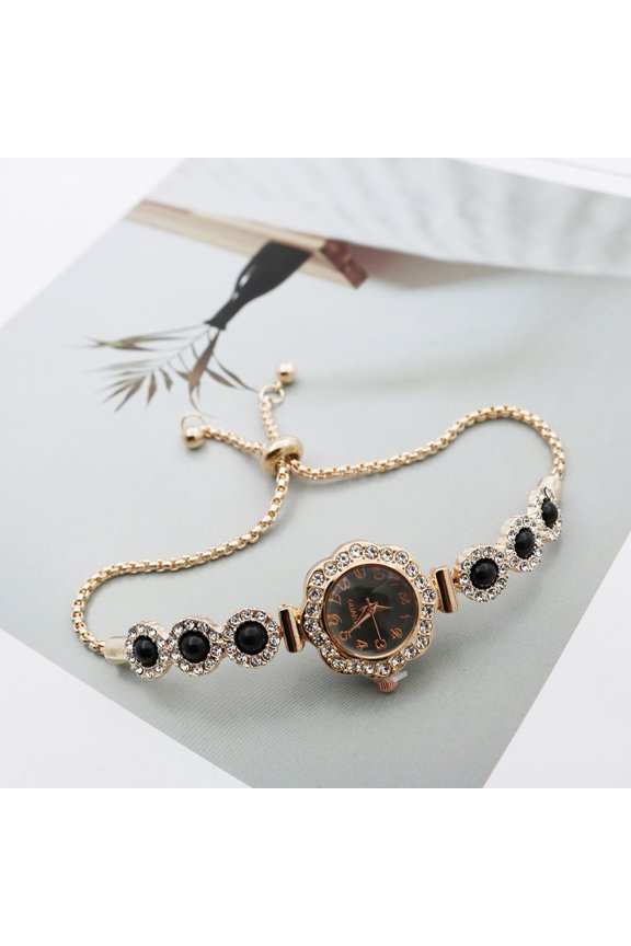 Drawstring Adjustable Fashion Quartz Watch Bracelet Watch
