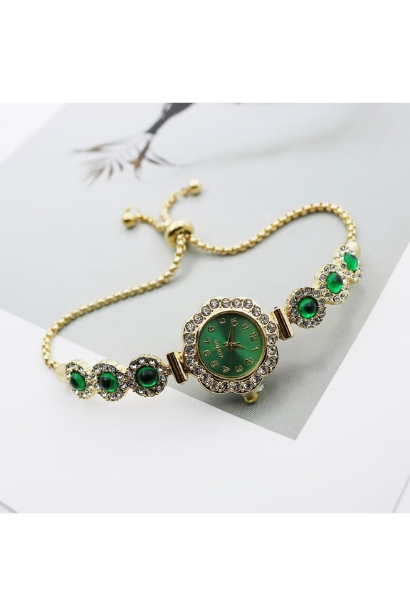 Drawstring Adjustable Fashion Quartz Watch Bracelet Watch