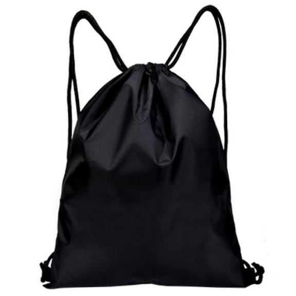 Drawstring Backpack Bag - Waterproof Sports Gym Sackpack for Marathon & Daily Storage