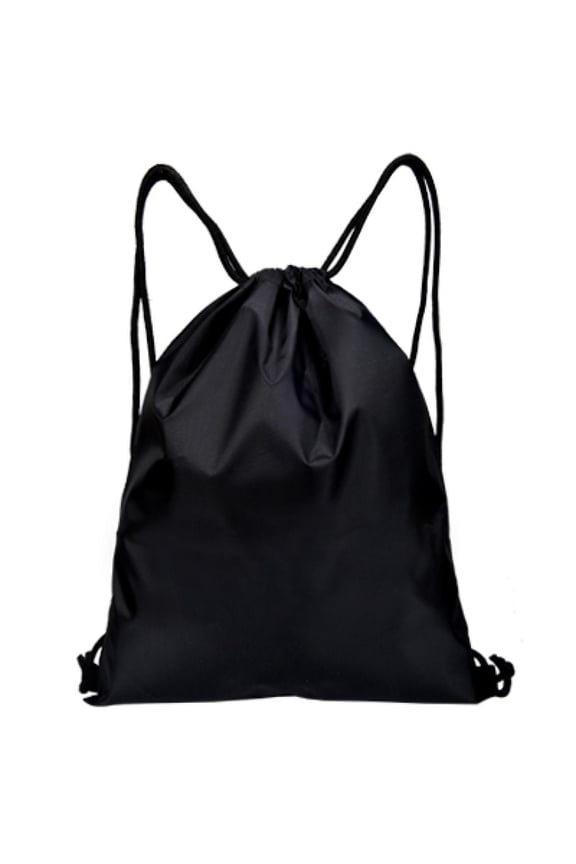 Drawstring Backpack Bag - Waterproof Sports Gym Sackpack for Marathon & Daily Storage