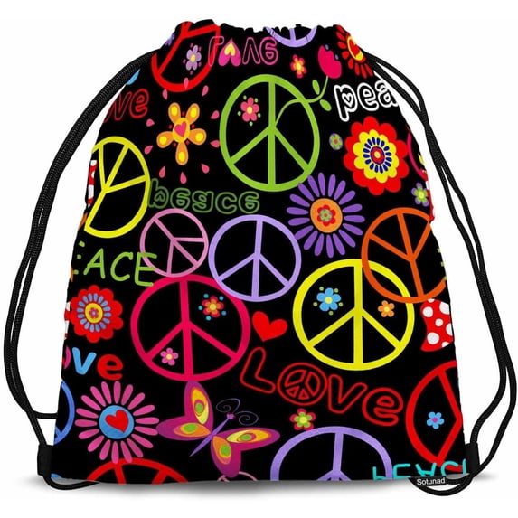 Drawstring Backpack Ball Sport Ground Bag Sports Backpack Professional Baseball Grand Arena In The Night 14x16.9 Inch