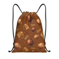 thumbnail image 1 of Drawstring Backpack, Chocolate Pattern No.9052 Light Waterproof Sports Gym Bag Draw String Back Bag for Men Women, Sackpack Cinch Workout Bag for Sports, Travel, Swimming, Beach, 1 of 8