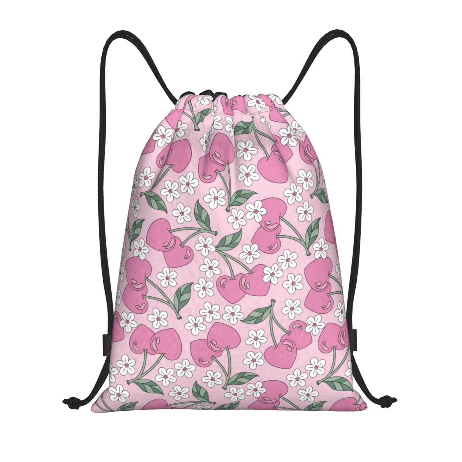 Threadart Drawstring Backpacks - Pack Of 10 Orange Cinch Sacks, Large 15x18.5 Inch For Sports & Travel