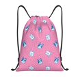 thumbnail image 1 of Drawstring Backpack - French Bulldog Splash Proof Small Drawstring Gym Bag for Women Men, Cinch Sports String Bag Backpack for Travel Swimming Beach, 1 of 8