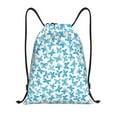 thumbnail image 1 of Drawstring Backpack - Hand drawn butterflies_A Splash Proof Small Drawstring Gym Bag for Women Men, Cinch Sports String Bag Backpack for Travel Swimming Beach, 1 of 8
