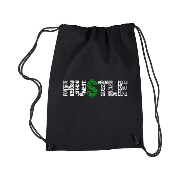 Drawstring Backpack - Hustle