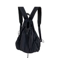 thumbnail image 1 of Drawstring Backpack Large Capacity Backpack School Backpack Teen Ruched Backpack, 1 of 8