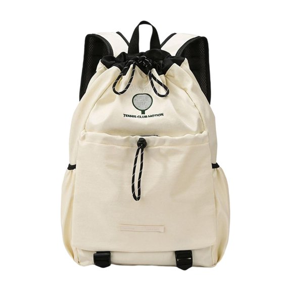 Drawstring Backpack Lightweight Gym Bag with Yogas Mat Strap Laptop Backpack
