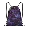 thumbnail image 1 of Drawstring Backpack - Lilac Splash Proof Small Drawstring Gym Bag for Women Men, Cinch Sports String Bag Backpack for Travel Swimming Beach, 1 of 8