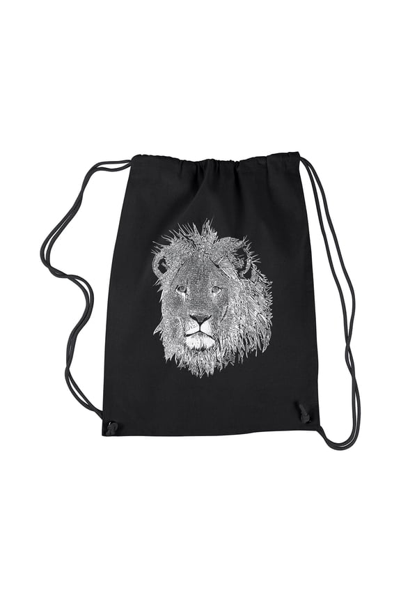 Drawstring Backpack - Lion