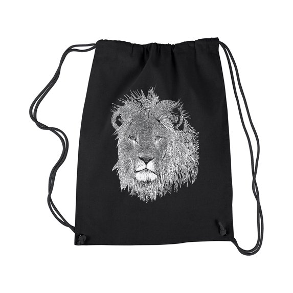 Drawstring Backpack - Lion