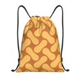 thumbnail image 1 of Drawstring Backpack - Peanuts6 Splash Proof Small Drawstring Gym Bag for Women Men, Cinch Sports String Bag Backpack for Travel Swimming Beach, 1 of 8