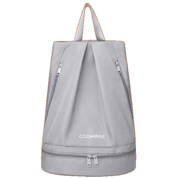 Drawstring Backpack with Shoe Pocket, Gym Bag Water-Resistant String Sackpack Cinch Bag for Women Men,Wet And Dry Separation Backpack For Beach Gym Travel Swimming Sports