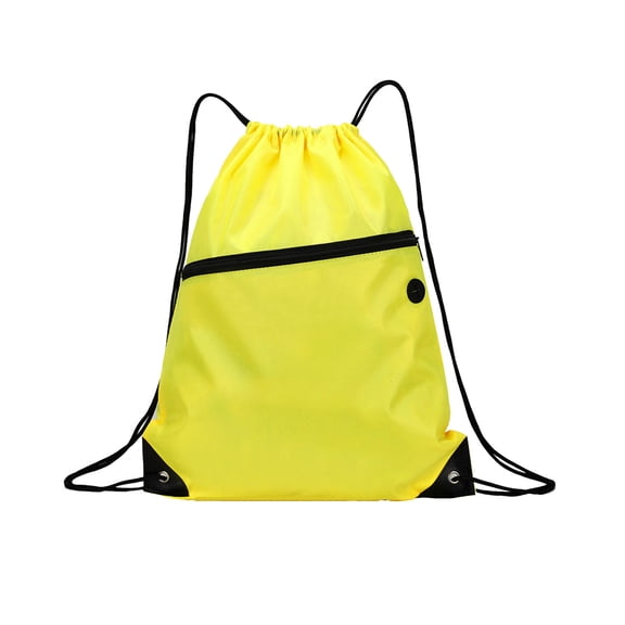 Drawstring Backpack Sports Bag Drawstring Pouch for Fitness Travel Swimming Beach Gym Outdoor Lightweight Carry Sack