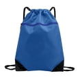 thumbnail image 1 of Drawstring Backpack Sports Bag With Front Zipper Pocket And Inner Pocket Sack, 1 of 6