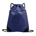 thumbnail image 1 of Drawstring Backpack - Sports Gym Bag with Front Zipper Pocket - Lightweight Waterproof Sackpack for Men & Women - Durable Swim Bag with Inner Pocket & Draw String Closure, 1 of 2