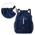 thumbnail image 1 of Drawstring Backpack Sports Gym Bag Waterproof Football Bag Swimming Backpack, 1 of 16