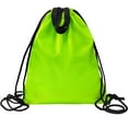 thumbnail image 1 of Drawstring Backpack Sports Water Resistant String Bag Sport Gym Sackpack for Women Men Large,Green, 1 of 6