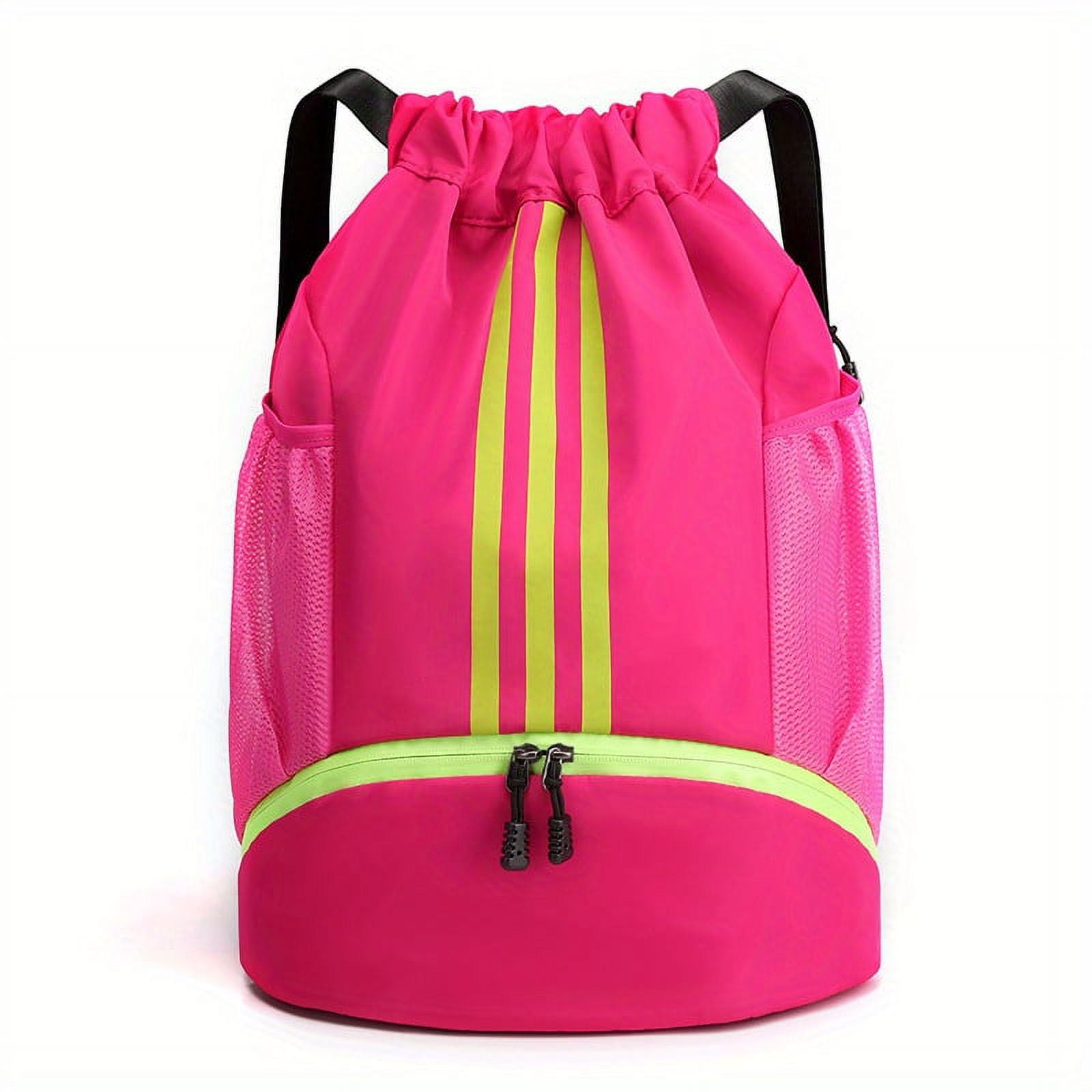 Adidas pink drawstring bag on sale