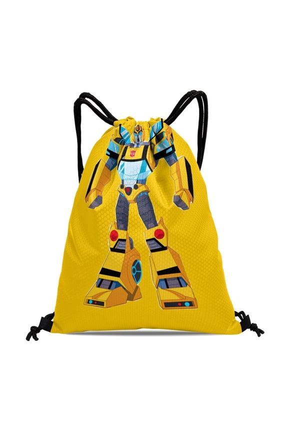 Drawstring Backpack for Transformers Rescue Bots Sackpack Women Men Adults Party Favor Bags Sports for Gym Travel Swimming Hiking Camping Tote Bag 11.8 × 15.7 in