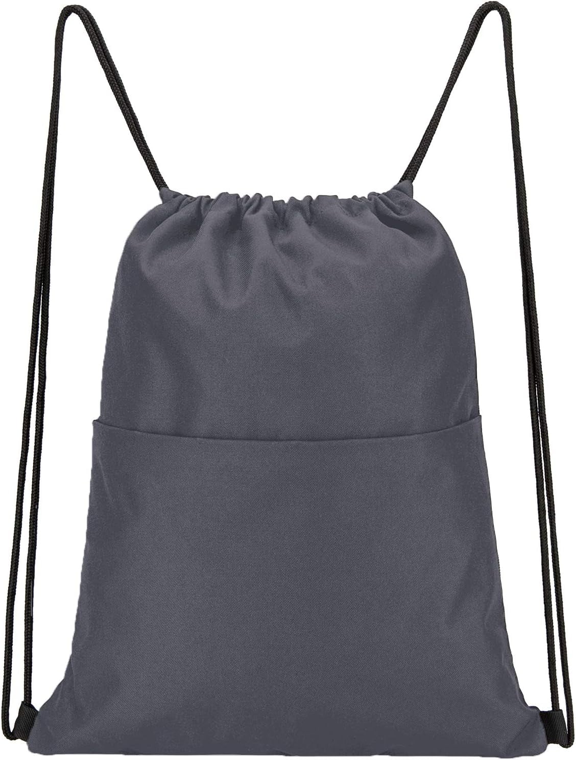 Drawstring Backpack Water Resistant String Bag Sports Sackpack Gym Sack with Side Pocket for Men Women Walmart