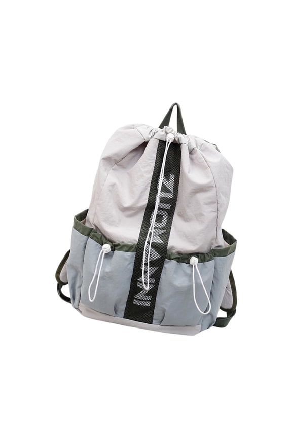 Drawstring Backpack Water Sports Gym Swim String Bag for Women Men Travel Daypack Tennis Racket Bag Backpacks