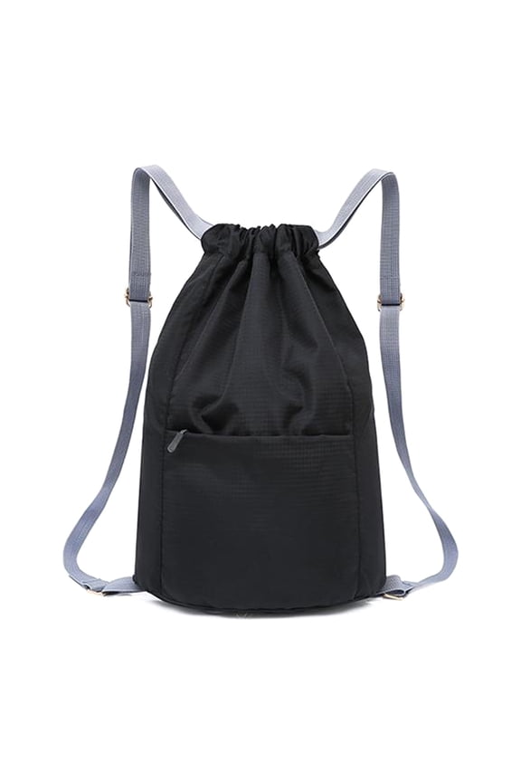 Drawstring Backpack, Waterproof Gym Sacks Unisex Travelling Shoulders Bag for School Large Drawstring Bag Sport Backpack