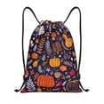 thumbnail image 1 of Drawstring Backpack - Whimsical Autumn Forest Splash Proof Small Drawstring Gym Bag for Women Men, Cinch Sports String Bag Backpack for Travel Swimming Beach, 1 of 8