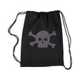 thumbnail image 1 of Drawstring Backpack - XOXO Skull, 1 of 2