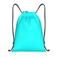 thumbnail image 1 of Drawstring Backpack - aqua Splash Proof Small Drawstring Gym Bag for Women Men, Cinch Sports String Bag Backpack for Travel Swimming Beach, 1 of 8