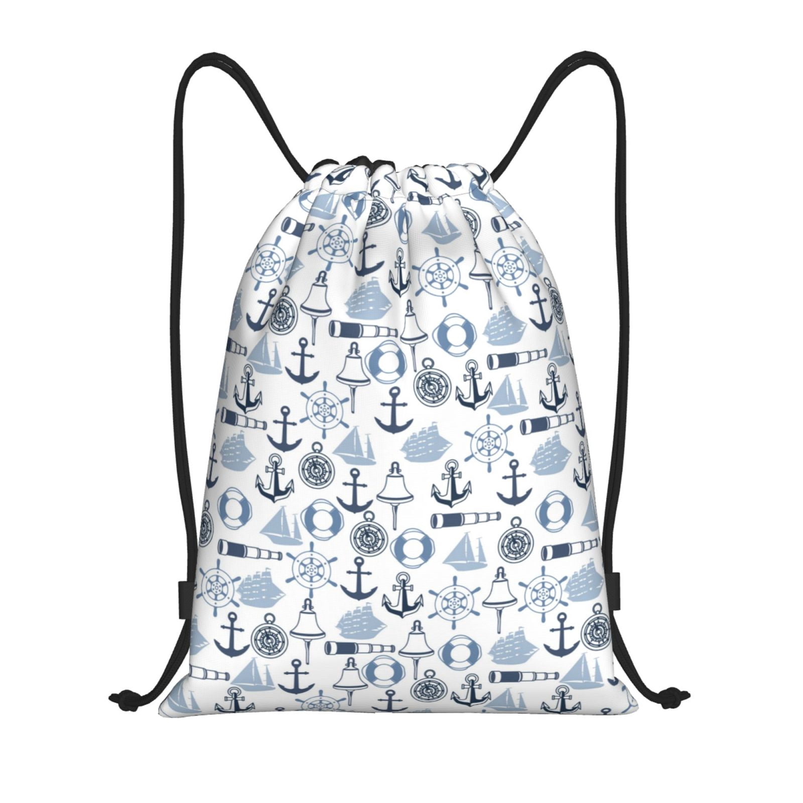 Drawstring Backpack dock rudder Sports Gym Bag for Men Women ...