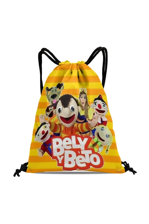 Drawstring Backpack for Bely y Beto Party Favor Bags Sackpack Adults Women Men Sports for Gym Travel Swimming Hiking Camping Tote Bag 11.8 × 15.7 in