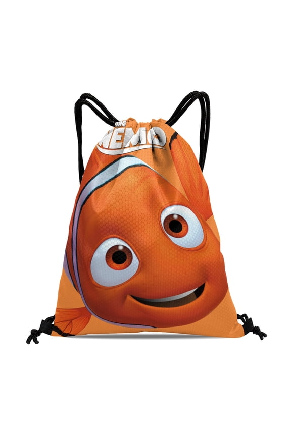 Drawstring Backpack for Finding Nemo Sackpack Adults Women Men Party Favor Bags Sports for Swimming Gym Travel Hiking Camping Tote Bag 11.8 × 15.7 in