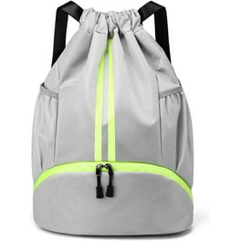 Swim Bag Mesh Drawstring Backpack with Wet Pocket Beach Backpack for Swimming Gym and Workout Gear Red Walmart