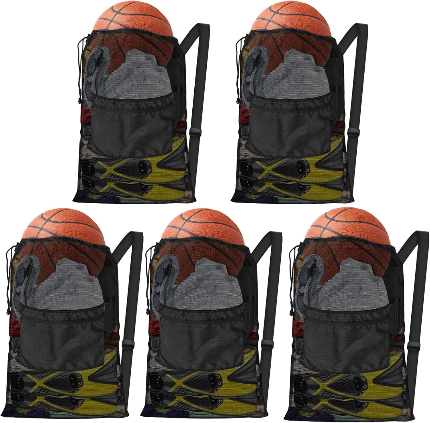 Laundry Bag with Pocket Gray - Room Essentials™ main image 1