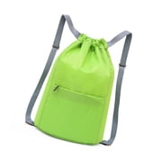 Drawstring Bag Unisex Travelling Shoulders Bag Large Sports Backpack Drawstring Backpack Waterproof Gym Sacks for School