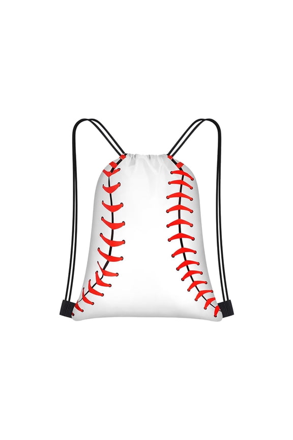 Drawstring Bags Set Bulk, Waterproof Beach Pack for Soccer Baseball Basketball Football Gift Party, 12 x 10 Inch Sport Style Ball-Themed Party Drawstring Backpack Pouch Polyester Birthday Gift Bag